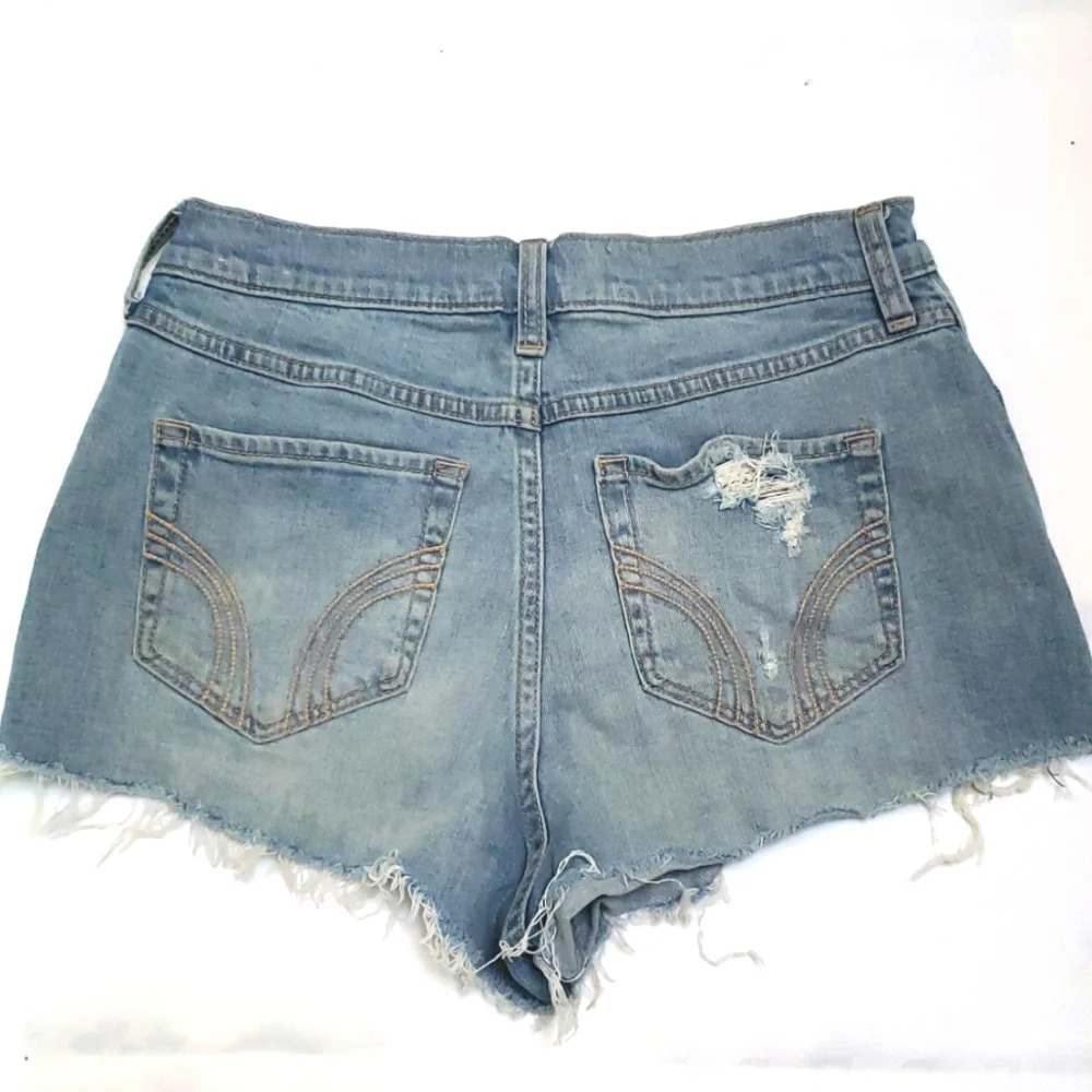 Hollister Vintage Short High-Rise Light Wash 7 w28